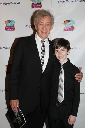 Sir Ian McKellen and Peter Mazurowski @ BroadwayWorld Sir Ian McKellen and Peter Mazurowski Photo
