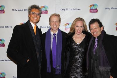 Tommy Tune, Glenn Connolly, Lenore Conviser Gould and Jeffrey Gould Photo