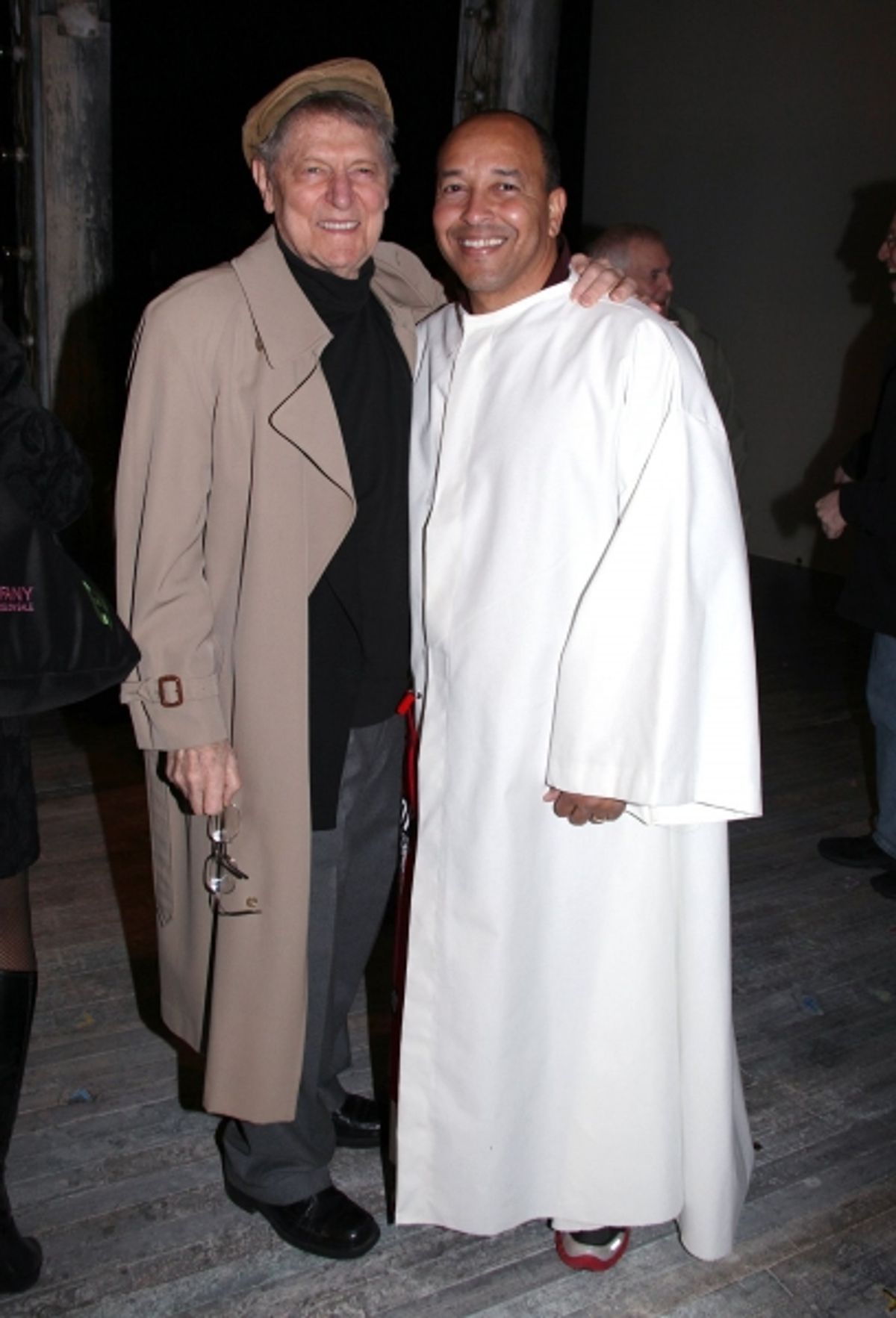 JC Montgomery (Gypsy Winner- 'The Scottsboro Boys') with John Cullum at 