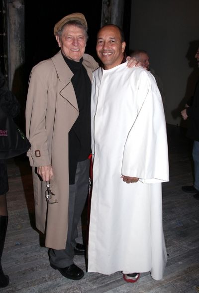 JC Montgomery (Gypsy Winner- "The Scottsboro Boys") with John Cullum Photo