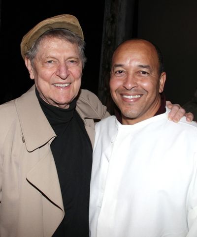 JC Montgomery (Gypsy Winner- "The Scottsboro Boys") with John Cullum Photo