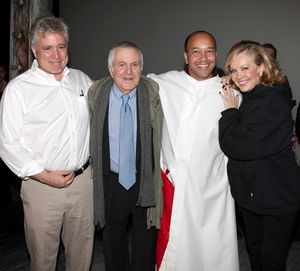 David Thompson, John Kander, JC Montgomery (Gypsy Winner- "The Scottsboro Boys") & Susan Stroman @ BroadwayWorld David Thompson, John Kander, JC Montgomery (Gypsy Winner- "The Scottsboro Boys") & Su Photo