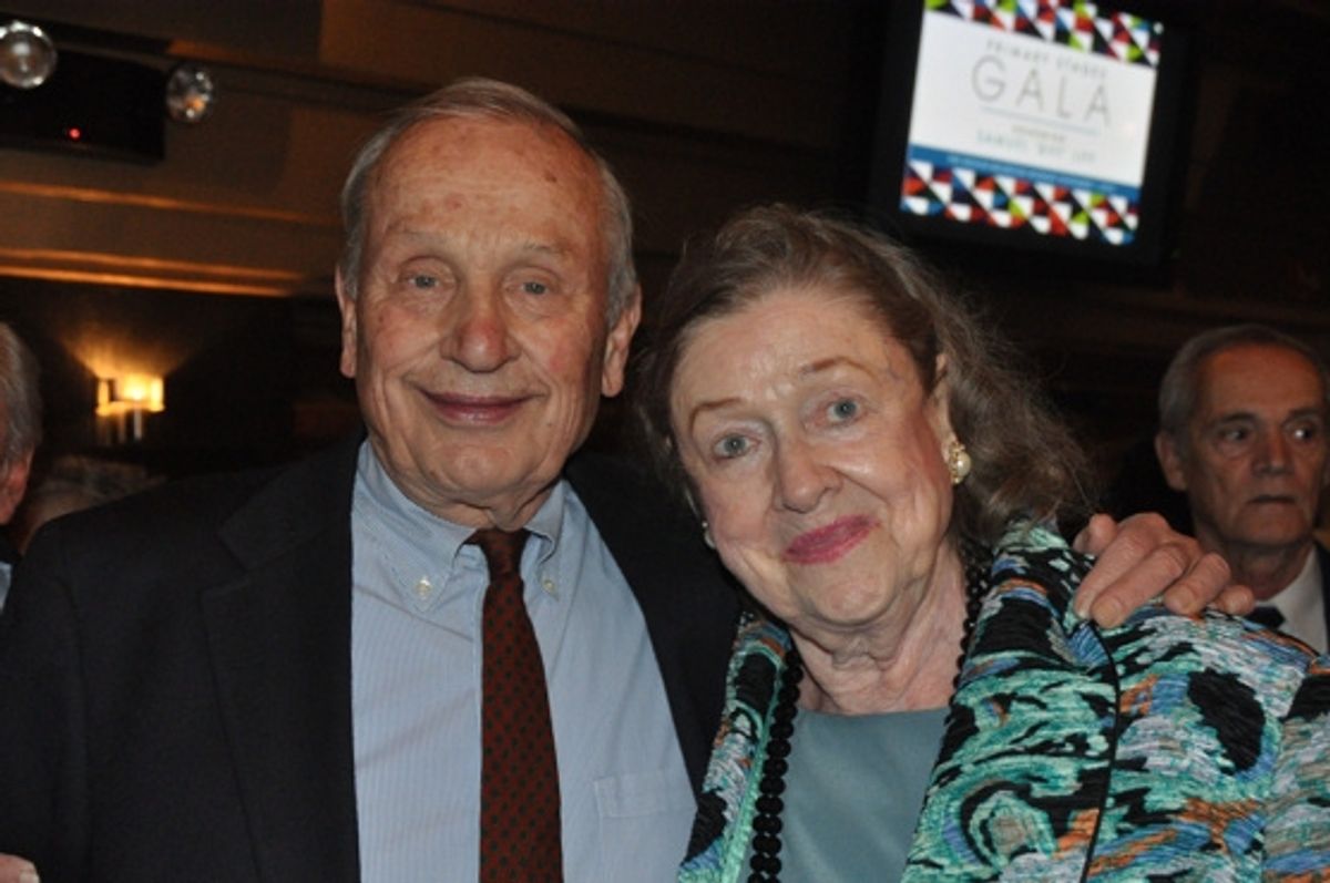 A.R. Gurney and Elizabeth Wilson at 