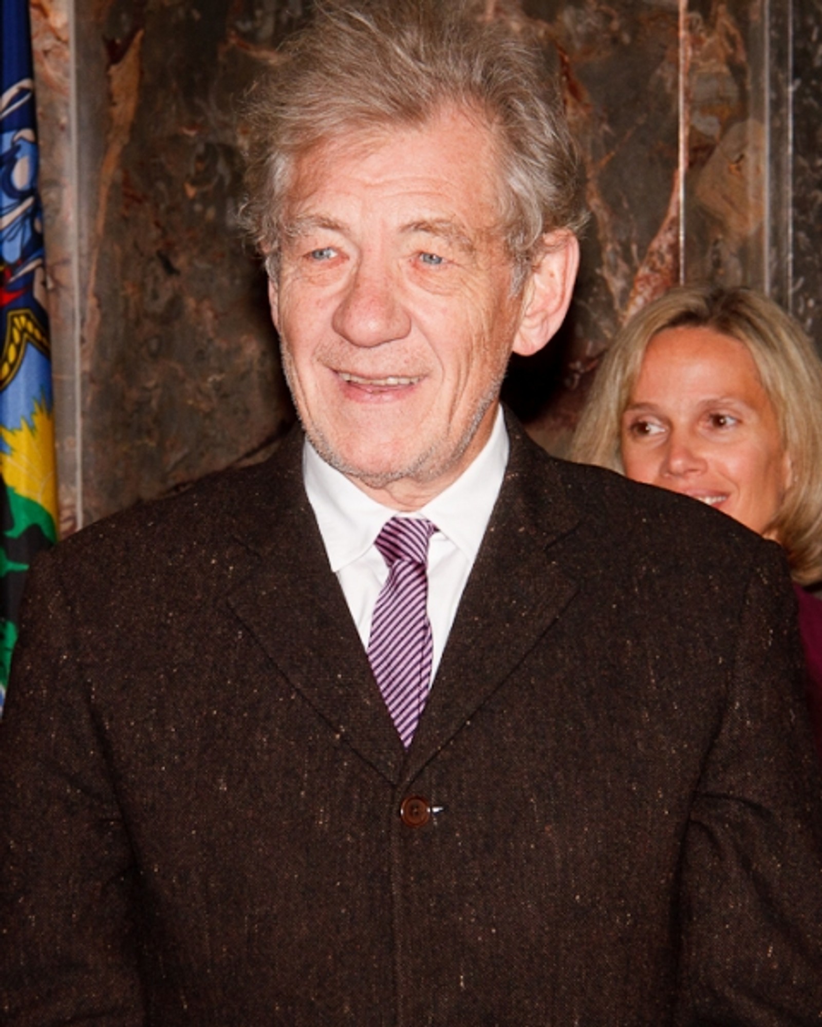 Photo Coverage: Ian McKellen Lights Up the Empire State Building for Only Make Believe — photo 3 of 22