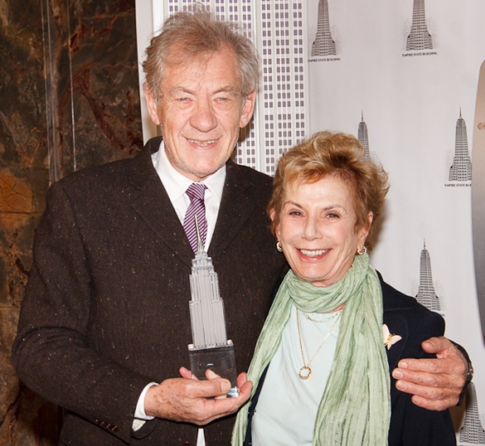 Photo Coverage: Ian McKellen Lights Up the Empire State Building for Only Make Believe — photo 13 of 22