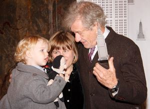 Iain Armitage, Lee Armitage, and Sir Ian McKellen @ BroadwayWorld Iain Armitage, Lee Armitage, and Sir Ian McKellen Photo