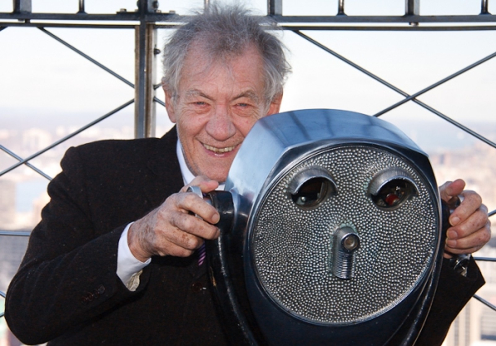 Photo Coverage: Ian McKellen Lights Up the Empire State Building for Only Make Believe — photo 20 of 22