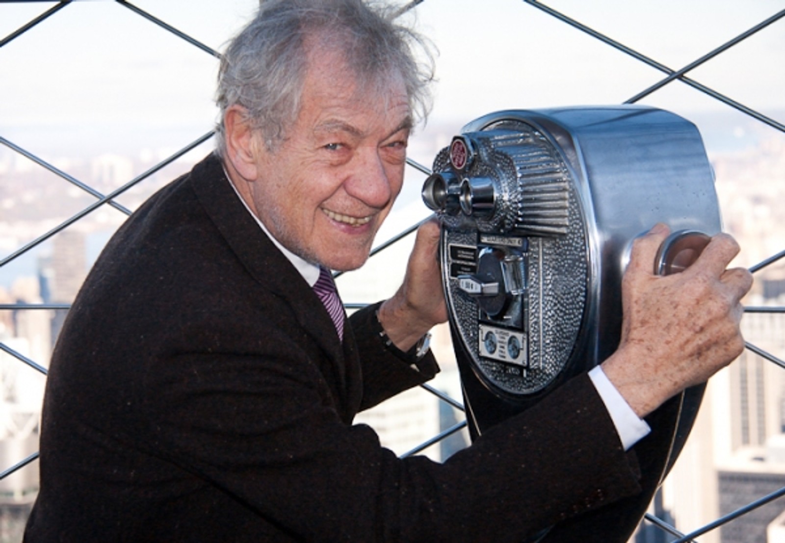 Photo Coverage: Ian McKellen Lights Up the Empire State Building for Only Make Believe — photo 22 of 22