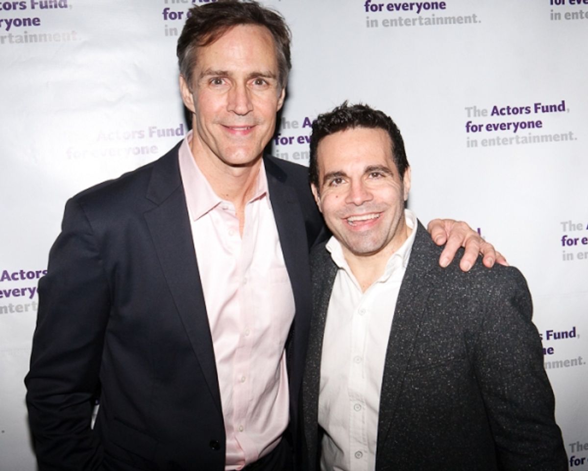 Howard McGillin and Mario Cantone at 