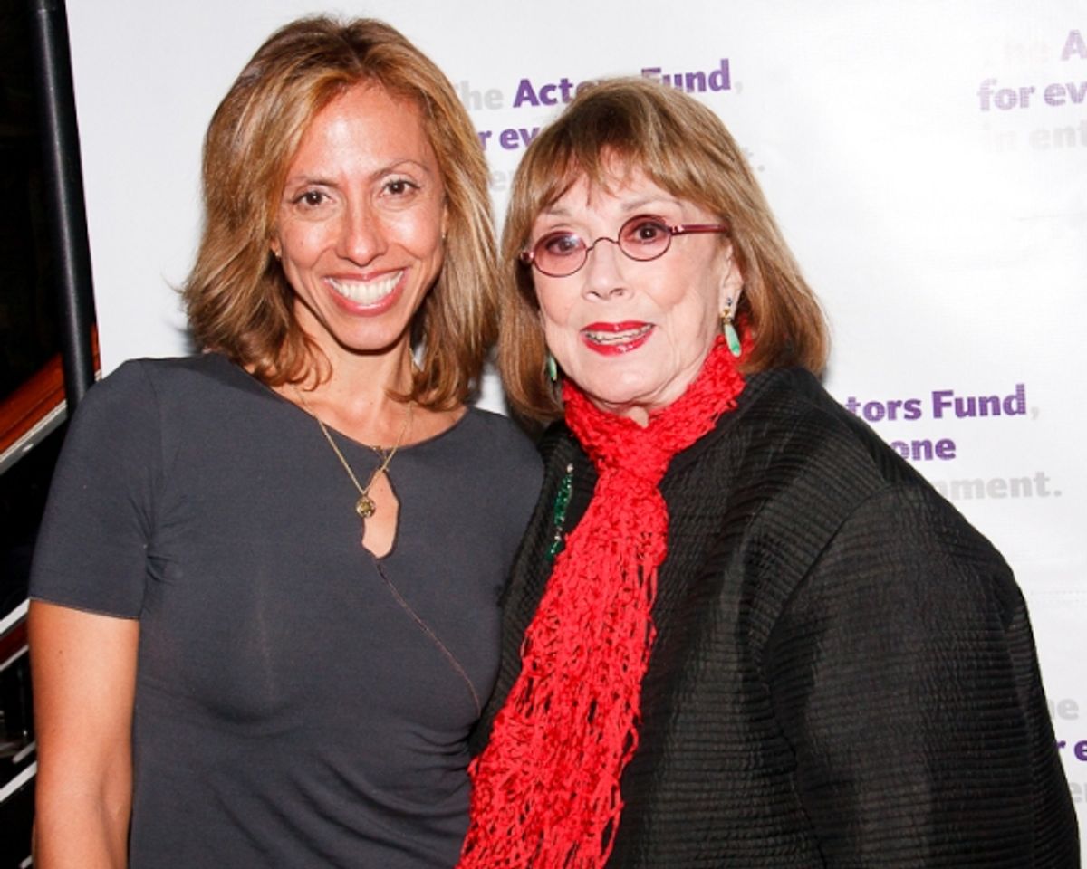 Amanda Green and Phyllis Newman at 