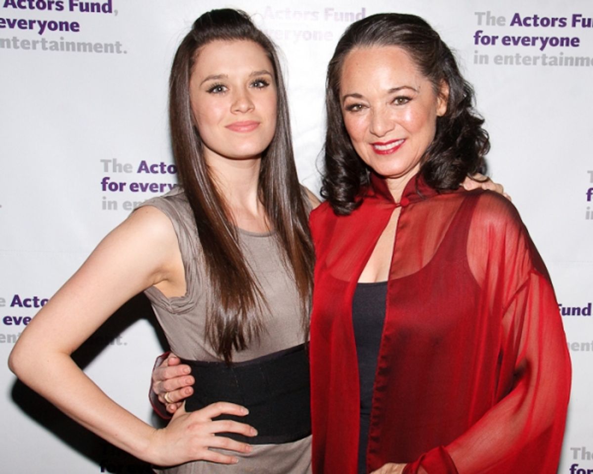 Ramona Mallory and Victoria Mallory at 