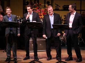 Hunter Ryan Herdlicka, Aaron Lazar, Mark Kudisch & Howard McGillin Photo