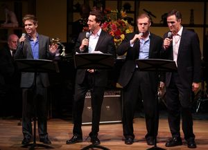 Hunter Ryan Herdlicka, Aaron Lazar, Mark Kudisch & Howard McGillin Photo