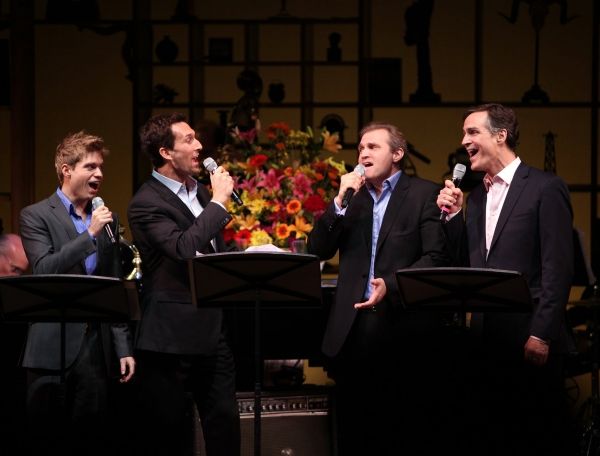 Hunter Ryan Herdlicka, Aaron Lazar, Mark Kudisch & Howard McGillin Photo