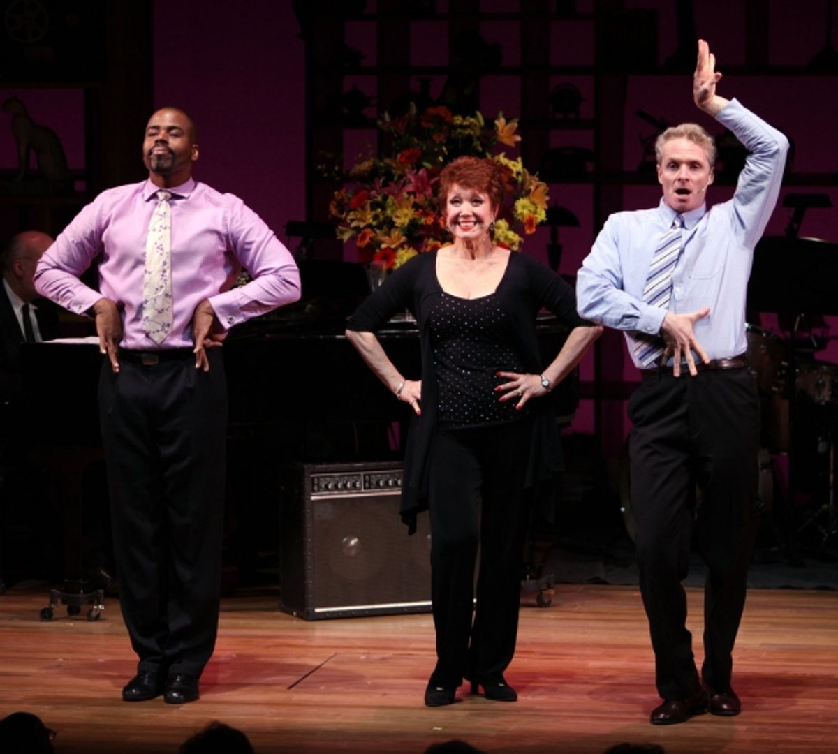 Bernard Dotson, Donna McKechnie & Brian O'Brien at 