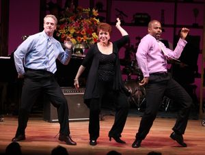 Bernard Dotson, Donna McKechnie & Brian O'Brien Photo