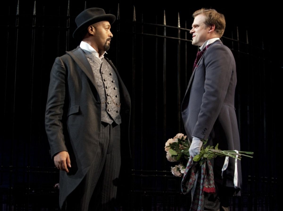 Jesse L. Martin and David Harbour at 