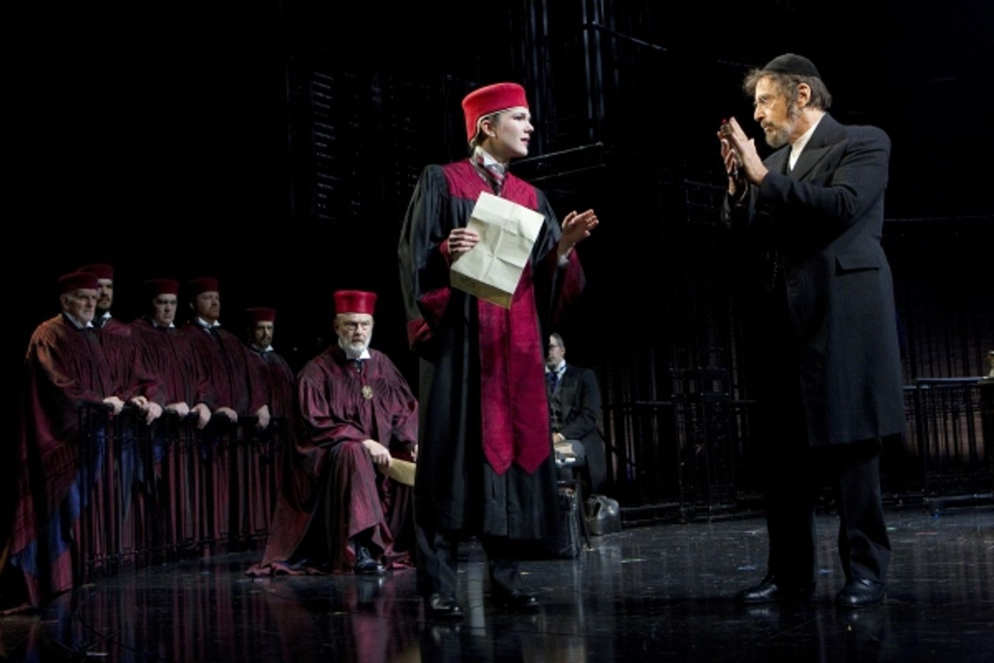Photo Flash: THE MERCHANT OF VENICE on Broadway - Production Shots!  Image