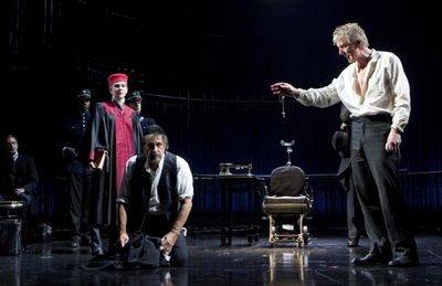 Lily Rabe, Al Pacino, Byron Jennings and MERCHANT Company Photo