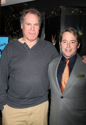 Jay O. Sanders & Matthew Broderick Photo