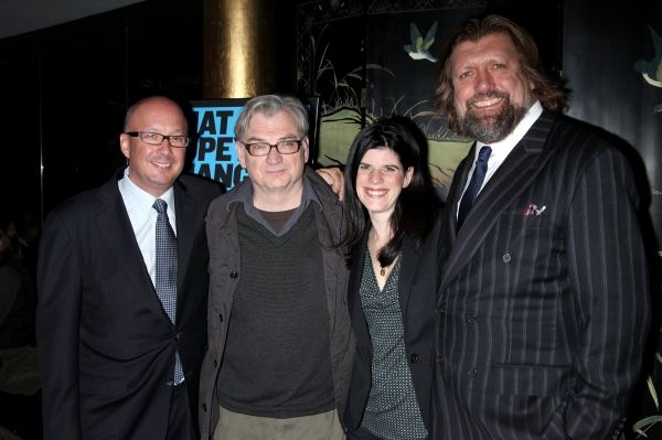 Andrew D. Hamingson, Richard Nelson, Mandy Hackett and Oskar Eustis  Photo