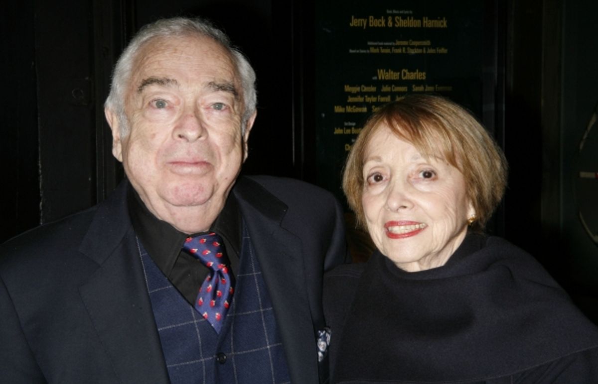 Jerry Bock & wife attend the Opening Night of CYRANO de BERGERAC 11/1/2007 at 