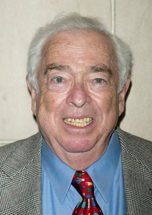 Jerry Bock attends a performance of "FIDDLER ON THE ROOF" 9/20/2005 Photo