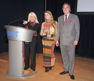 Ellen Krauss, Bonnie Comley & Stewart Lane Photo