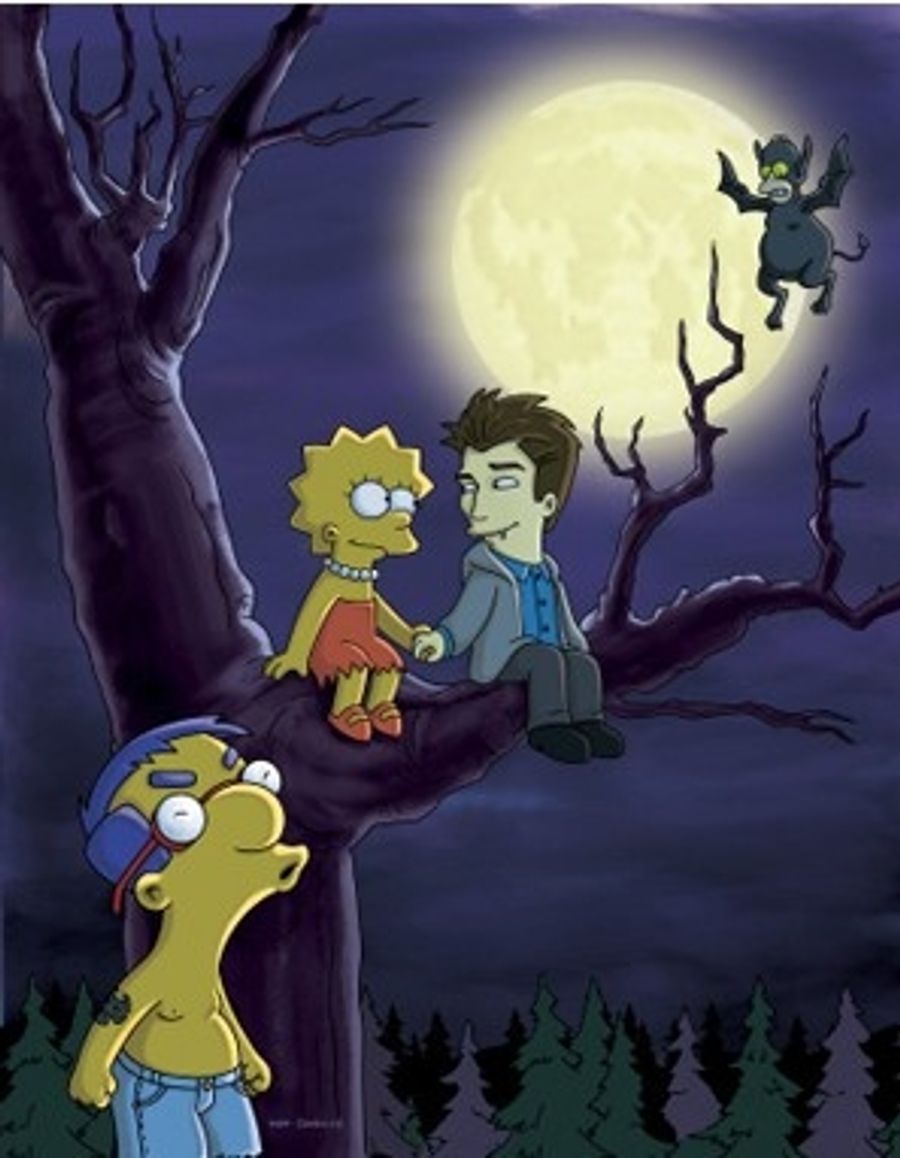 Photo Flash: Radcliffe's Guest Appearance on THE SIMPSONS Image