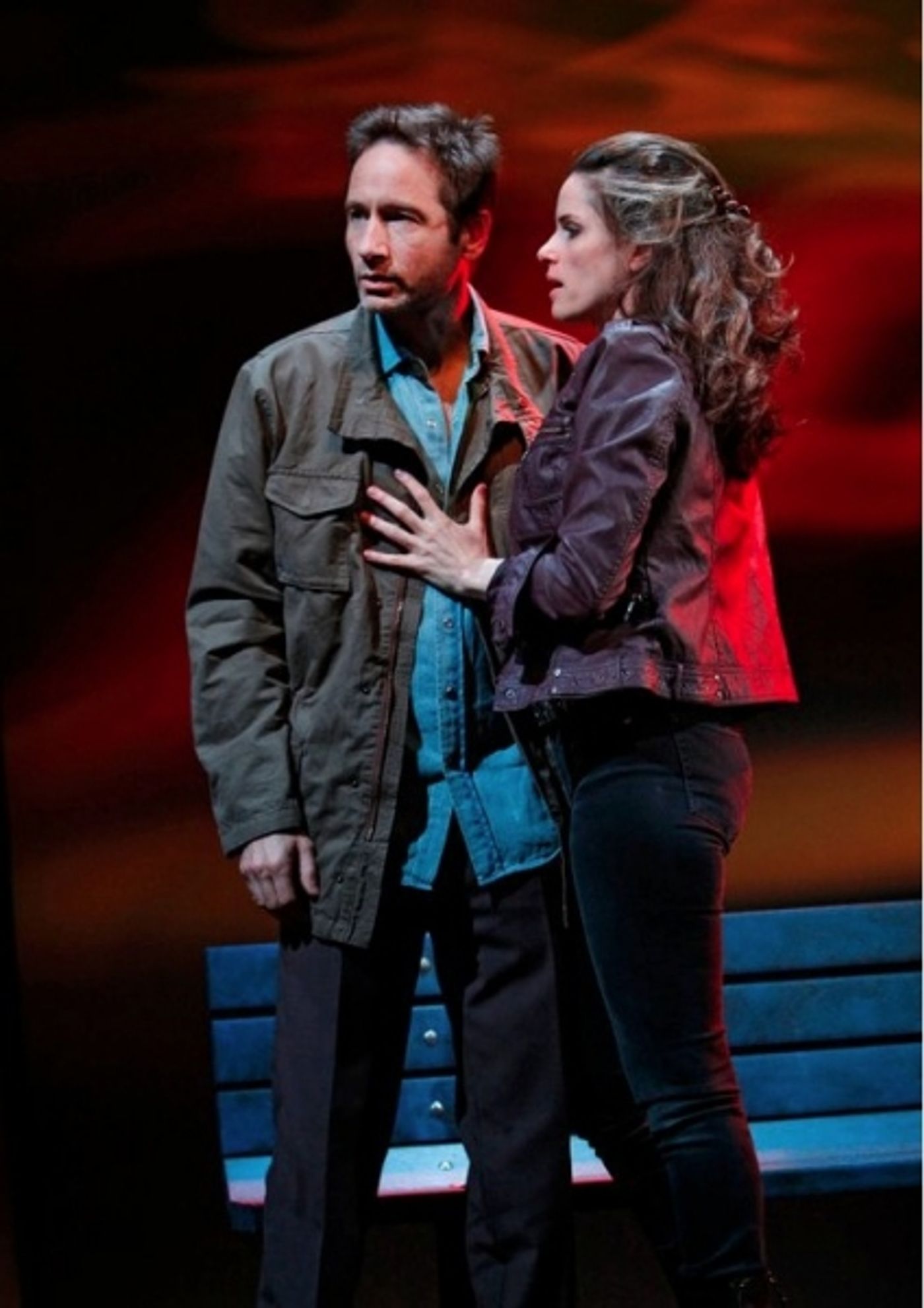 Photo Flash: Duchovny & Peet in MCC's BREAK OF NOON Photo Flash: Duchovny & Peet in MCC's BREAK OF NOON Image