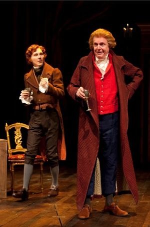 Paul Dano and John McMartin @ BroadwayWorld Paul Dano and John McMartin Photo