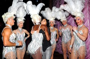 Nicole Scherzinger & the Cagelles Photo