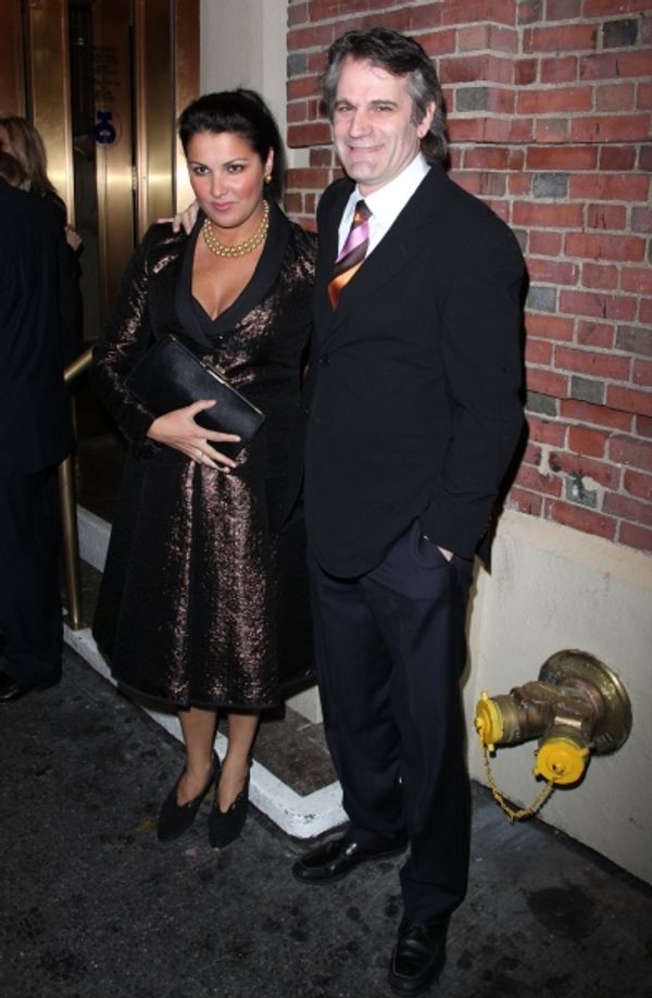 Bartlett Sher and Anna Netrebko Photo