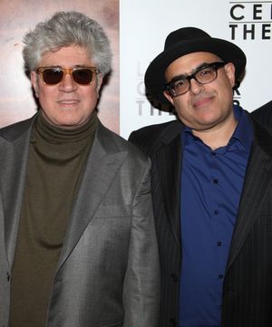 Pedro Almodovar and David Yazbeck @ BroadwayWorld Pedro Almodovar and David Yazbeck Photo