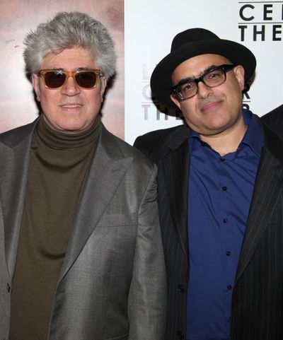 Pedro Almodovar and David Yazbeck Photo
