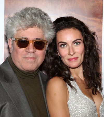 Laura Benanti and Pedro Almodovar Photo