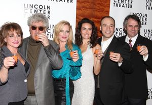 Patti LuPone, Pedro Almodovar, Sherie Renee Scott, Laura Benati, Danny Burstein and Bartlett Sher @ BroadwayWorld Patti LuPone, Pedro Almodovar, Sherie Renee Scott, Laura Benati, Danny Burstein and B Photo