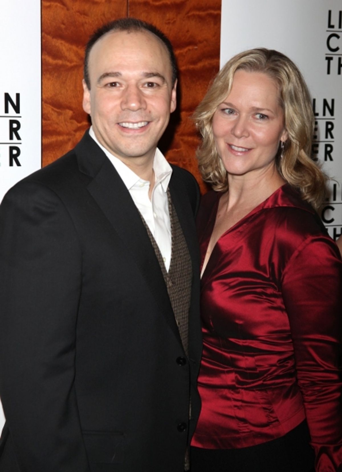 Danny Burstein and Rebecca Luker at 