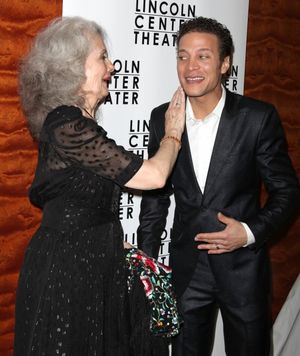 Mary Beth Peil and Justin Guarini @ BroadwayWorld Mary Beth Peil and Justin Guarini Photo