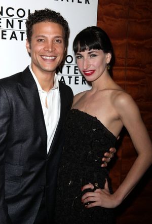 Justin Guarini and Nikka Graff Lanzarone @ BroadwayWorld Justin Guarini and Nikka Graff Lanzarone Photo