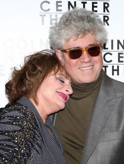Patti LuPone and Pedro Almodovar Photo