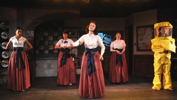 Kelly McCreary, Marie-France Arcilla, Dana Acheson, Kate Morgan Chadwick and Faryl Am Photo