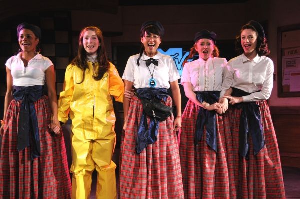 Kelly McCreary, Faryl Amadeus, Marie-France Arcilla, Kate Morgan Chadwick and Dana Ac Photo