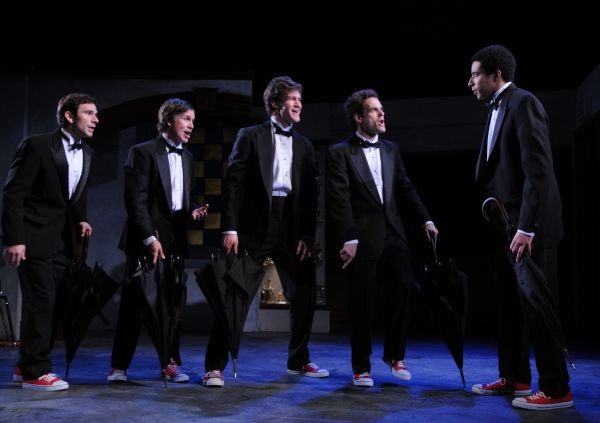 Robbie Collier Sublett, David Barlow, Jarid Faubel, Clayton Apgar and Kobi Libii    Photo