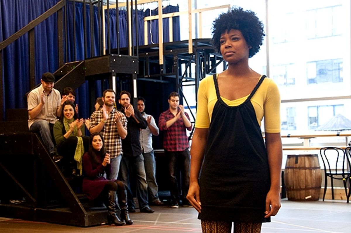 Chasten Harmon & The Les Miserables company at 