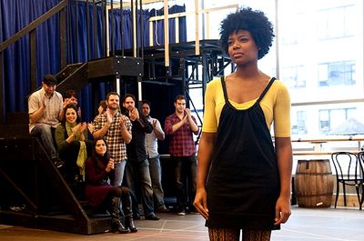 Chasten Harmon & The Les Miserables company Photo