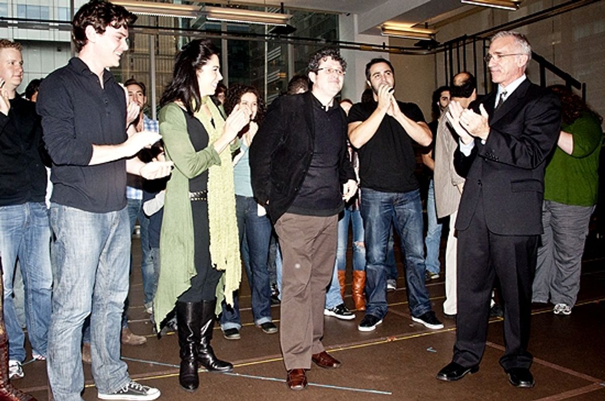 Laurence Connor & The Les Miserables company at 