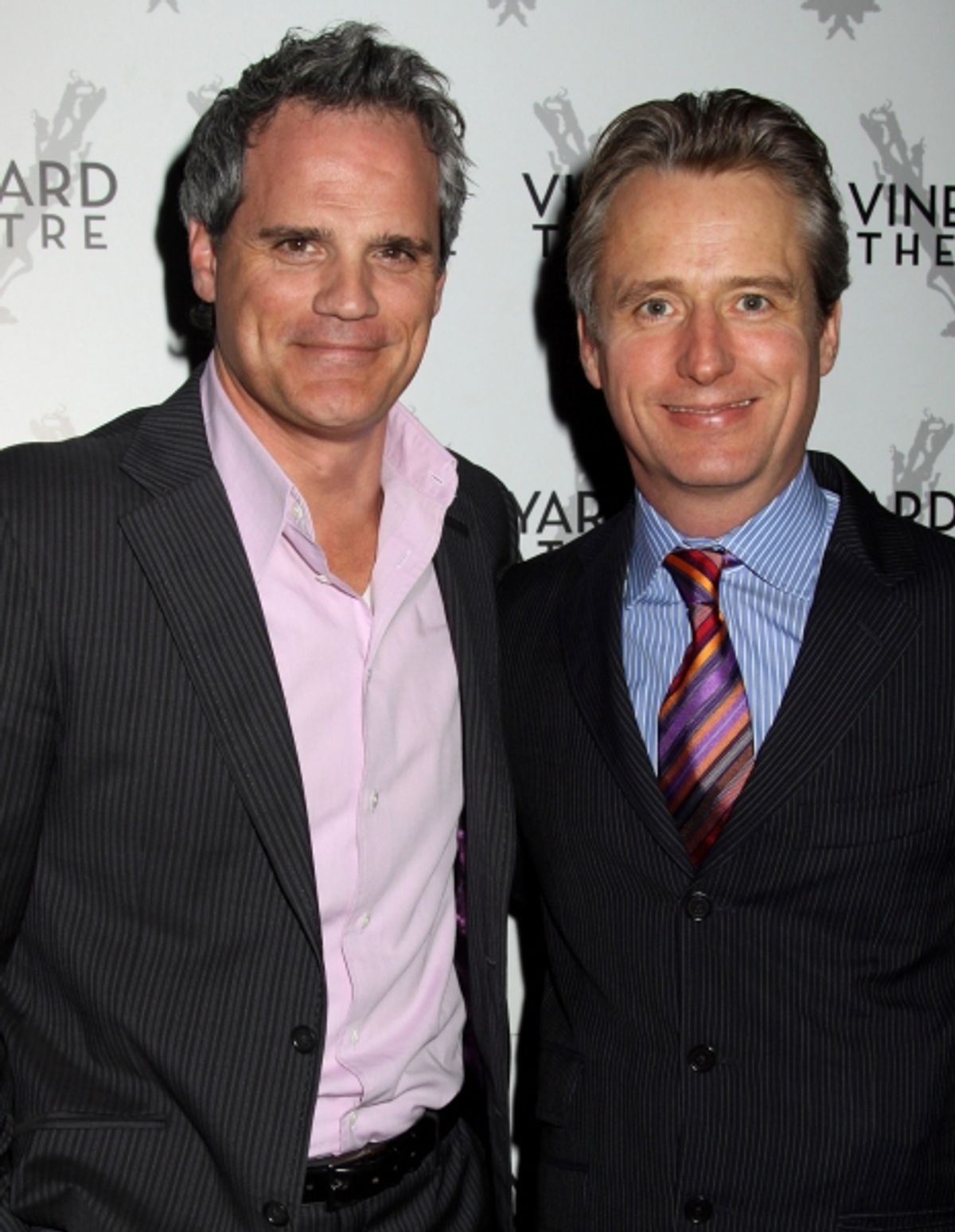 Michael Park and Linus Roache at 