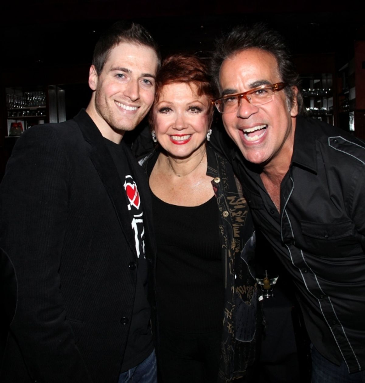 Donna McKechnie with Randy Rainbow & Richard Jay Alexander at 