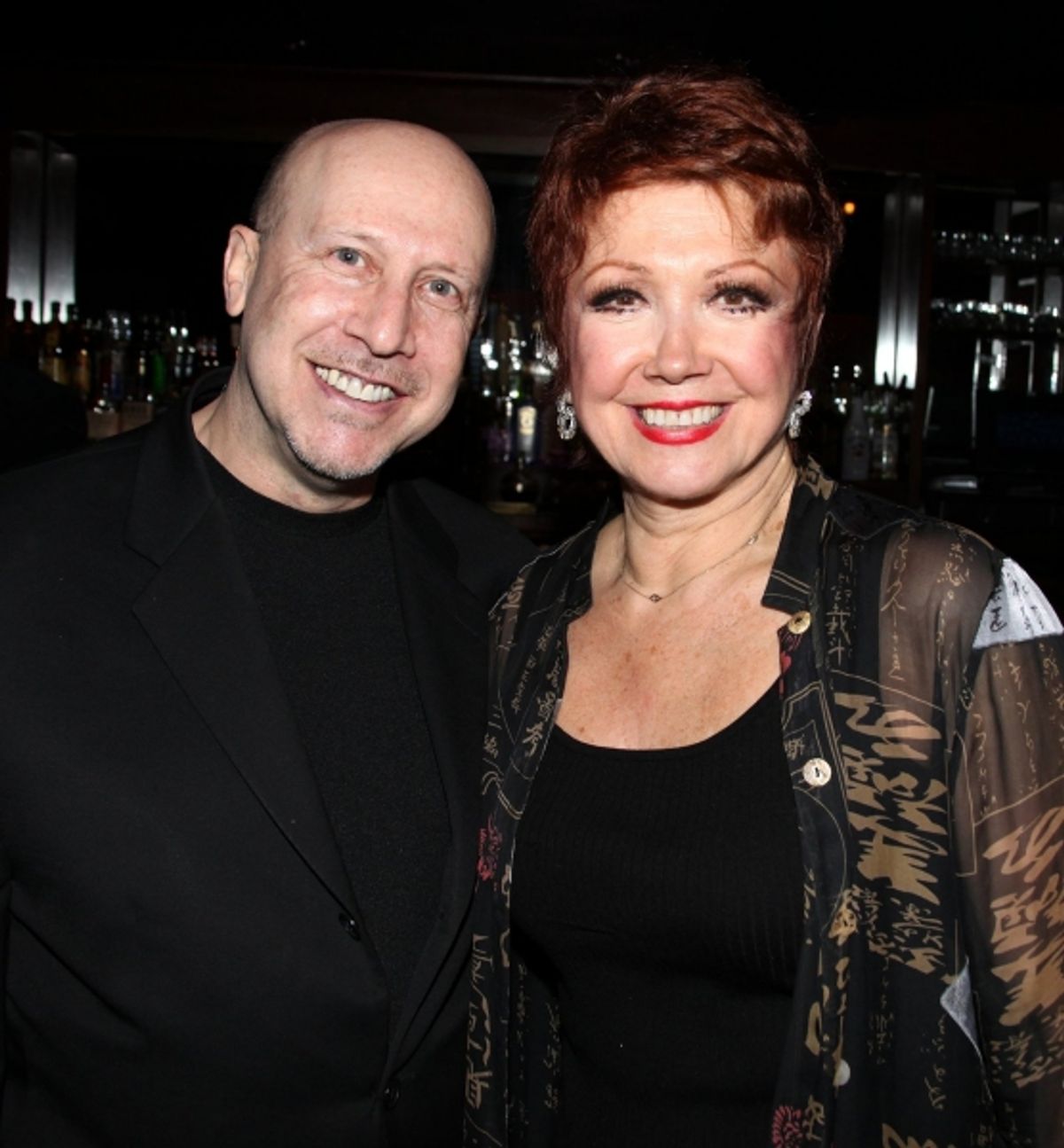 Musical Director Alex Rybeck & Donna McKechnie at 